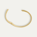 Signature Broken Wide Cuff Bracelet