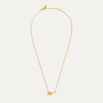 Broken East/West Pendant with Diamonds