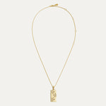 Emergence Large Pendant with Diamonds on Chain