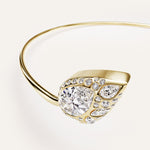 Broken Pear Diamond Choker