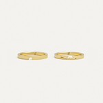 Broken Set of 2 Stacking Rings