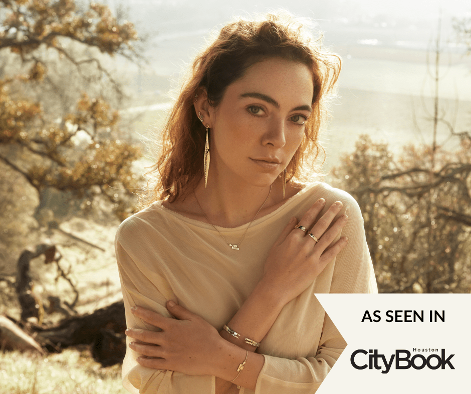 Houstonian's Sustainable Chic Jewelry Debut Features Recycled Metals, Lab-Grown Diamonds