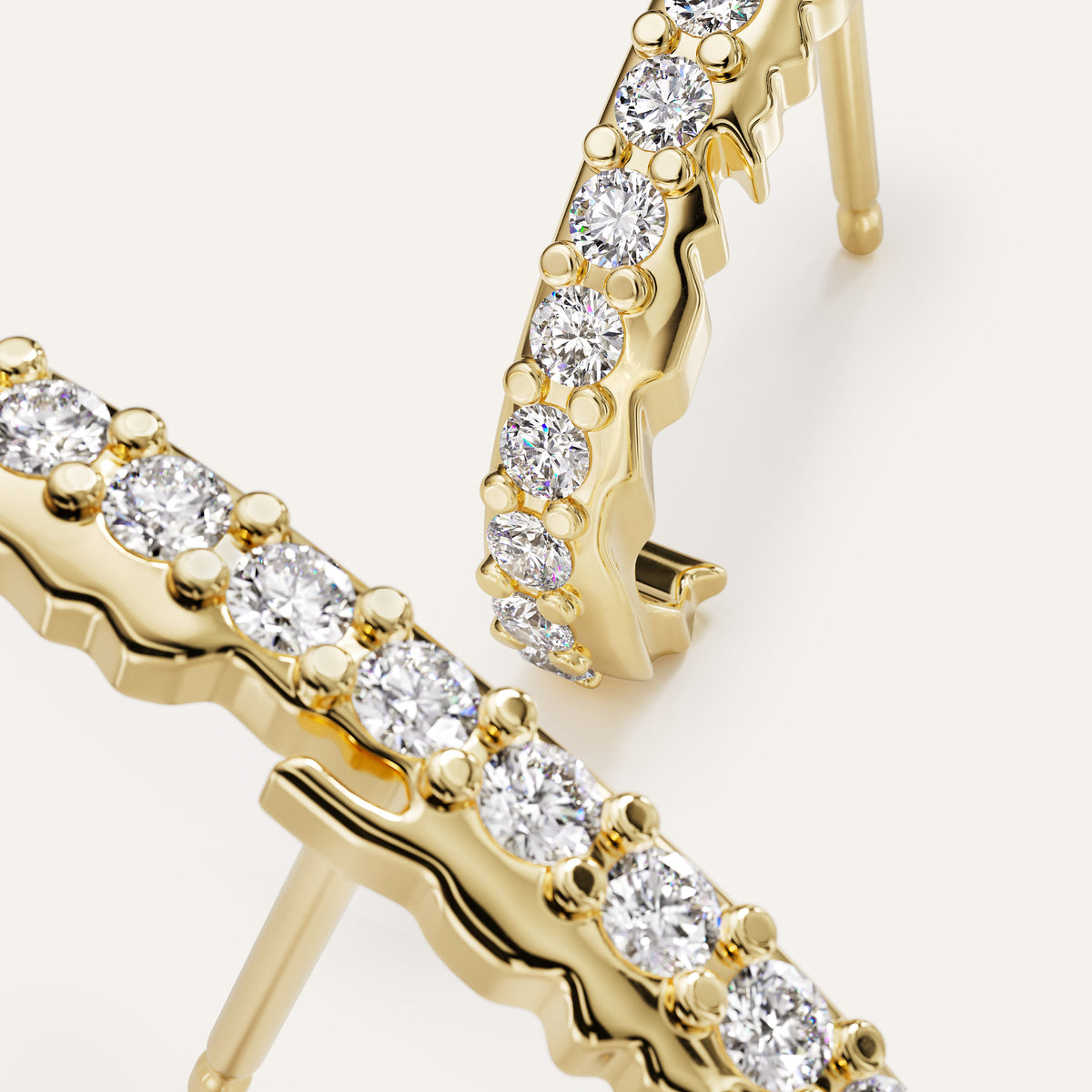 Broken Suspender Earring (Single)