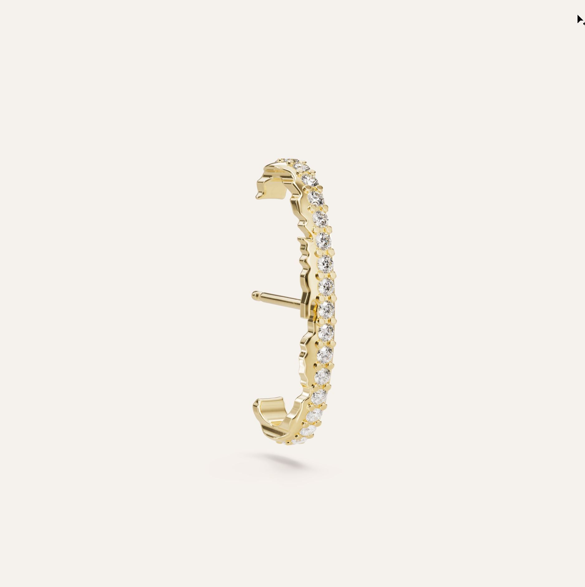 Broken Suspender Earring (Single)