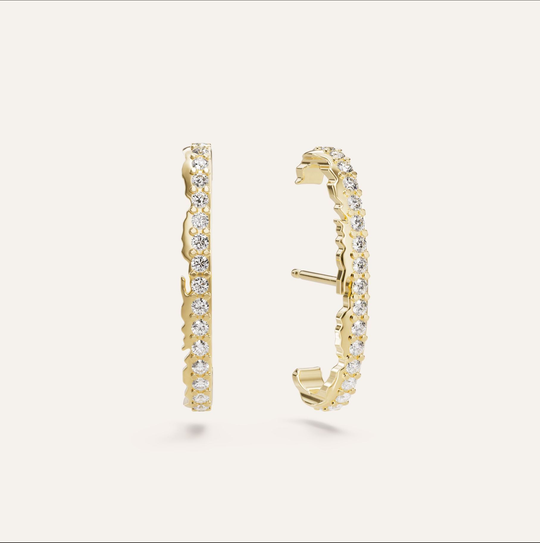 Broken Suspender Earring (Single)