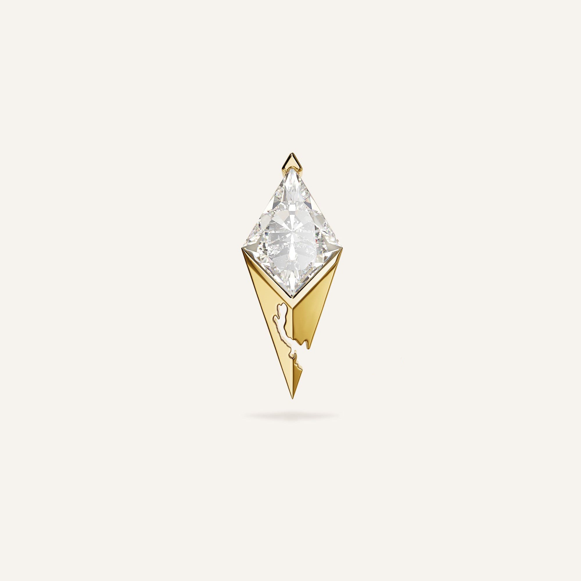 Broken Diamond Kite Stud
