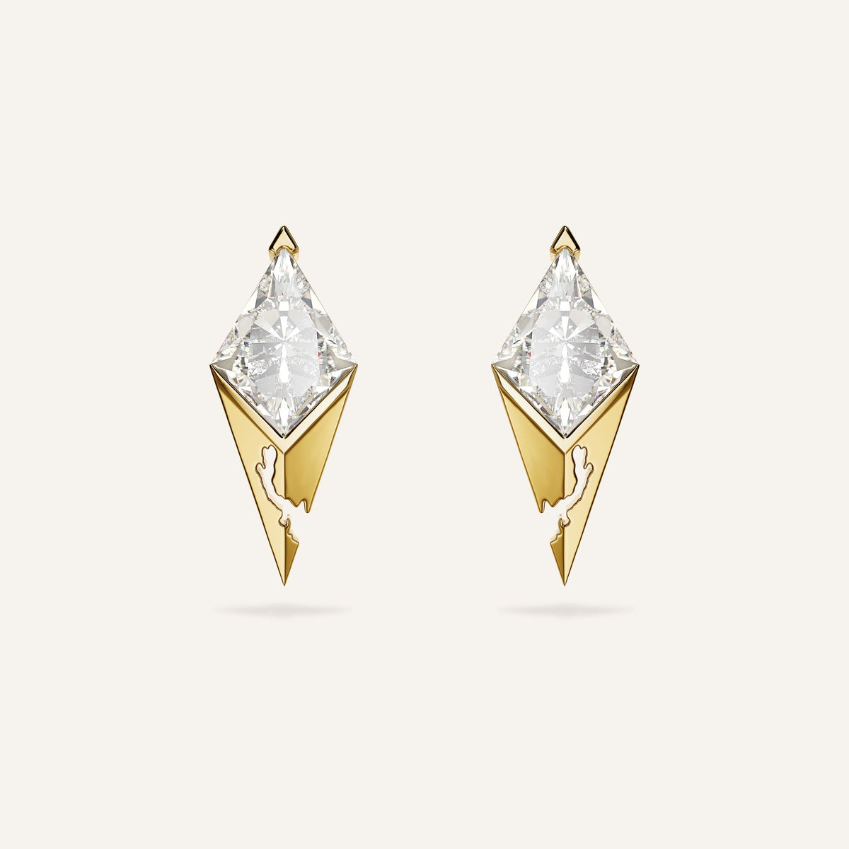 Broken Diamond Kite Stud