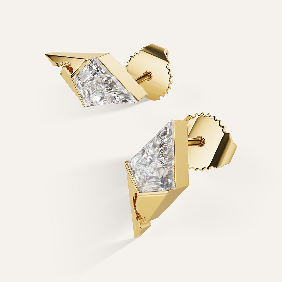 Broken Diamond Kite Studs