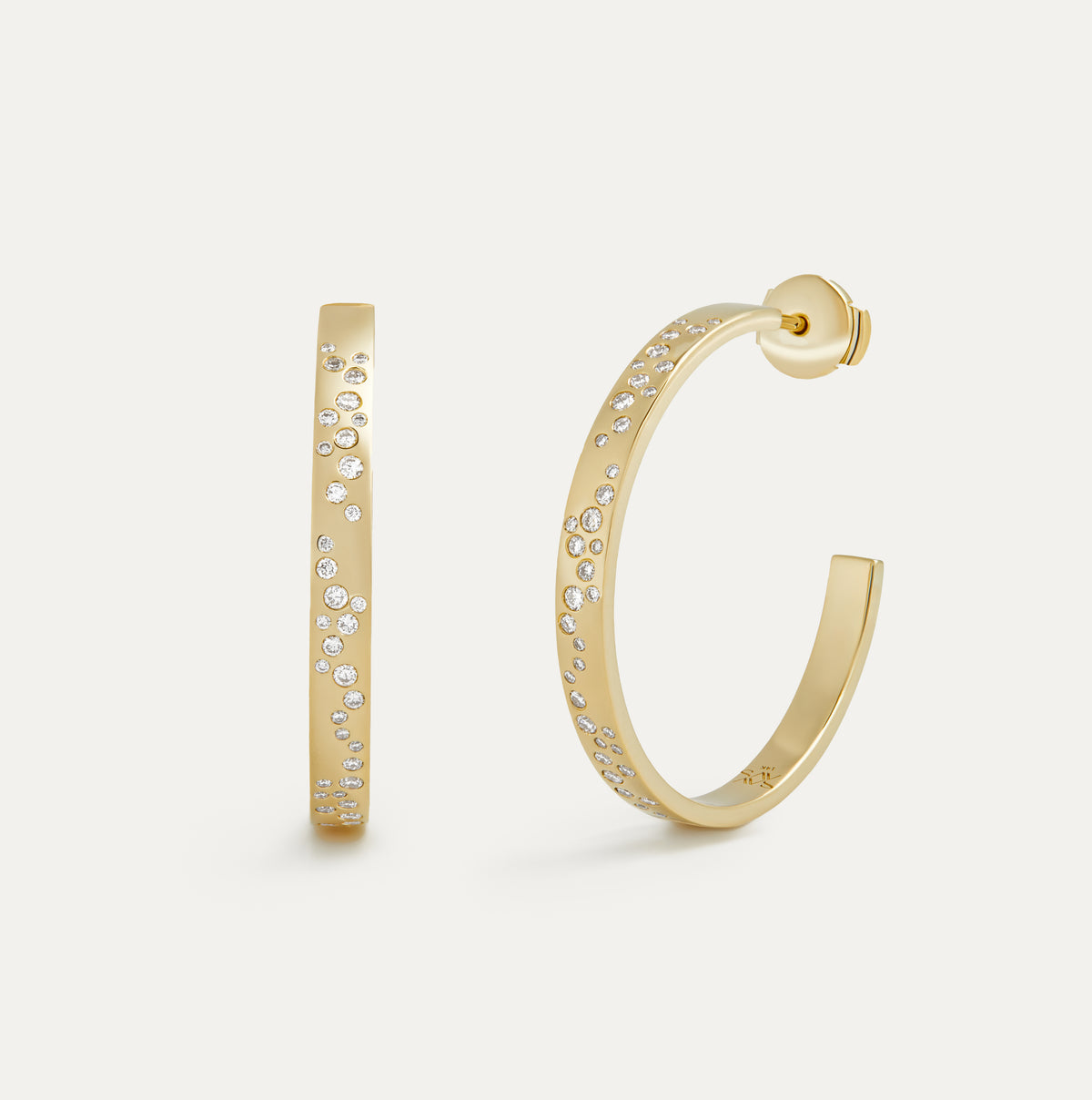 Emergence Large Hoops with Diamonds