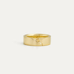 Broken Wide Band Ring
