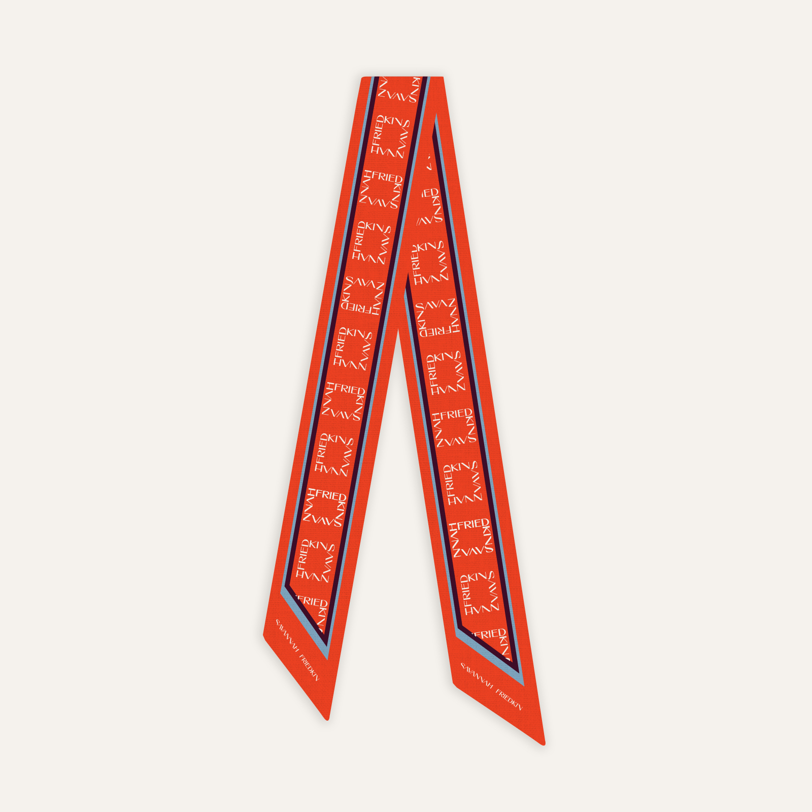 Savannah Friedkin Silk Twilly